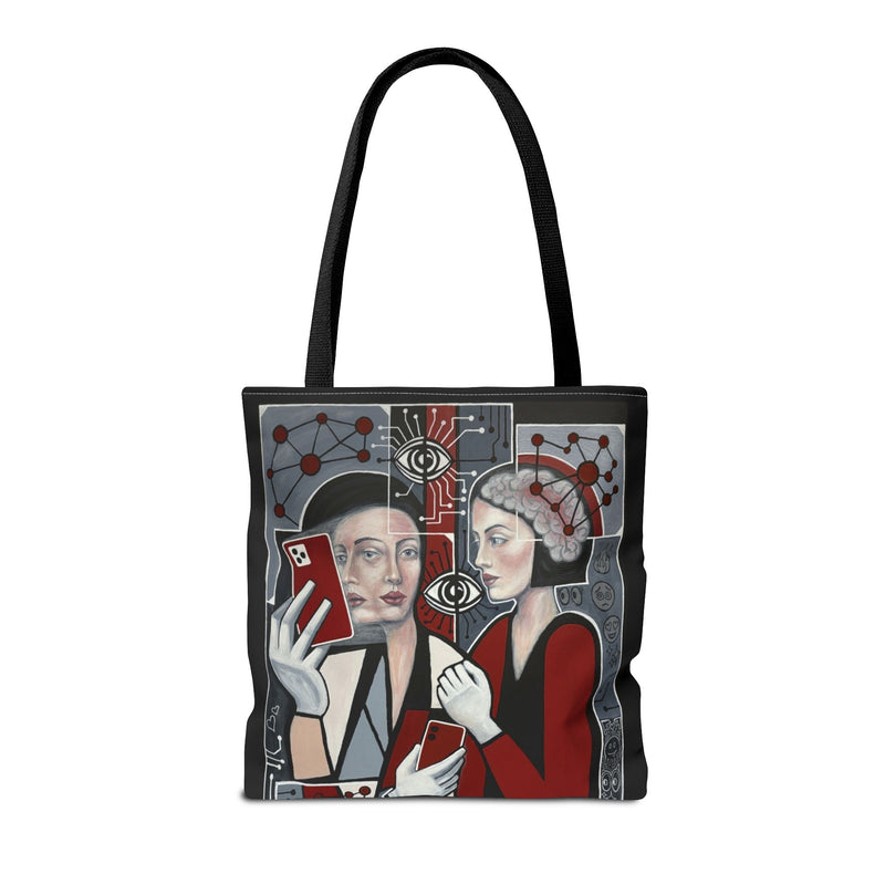 THE ALGORITHM - Tote Bag — Art Print on Tote Bag