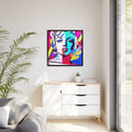 MARILYN - Matte Canvas, Black Frame