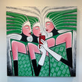 Photo of a Contemporary figurative Artwork and Paintings  by Forlenza in Woodstock, New York, ARTWORK painting, acrylic on canvas by Dan Forlenza in Woodstock, New York