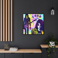 Joey Ramone - Matte Canvas, Black Frame