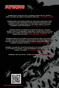 Comic book page with text about 'Superbug' and a QR code at the bottom.
