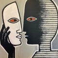 Face Plastic Faces - Acrylic on Canvas - 16” x 20"