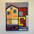 Island of Borano - Acrylic on Canvas - 16” x 20"