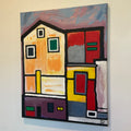 Island of Borano - Acrylic on Canvas - 16” x 20"