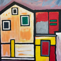 Island of Borano - Acrylic on Canvas - 16” x 20"