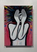 2024! OMG! - Acrylic on Canvas - 5"x7"
