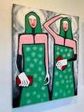 ARTWORK painting, acrylic on canvas, Contemporary Artwork and Paintings  by Forlenza in Woodstock, New York