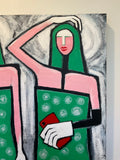 Contemporary Artwork and Paintings  by Forlenza in Woodstock, New York, ARTWORK painting, acrylic on canvas by Dan Forlenza in Woodstock, New York