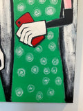 ARTWORK painting, acrylic on canvas by Dan Forlenza in Woodstock, New York